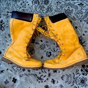 Timberland mid calf girls boots size 3